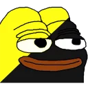 Sticker 😏 Pepe Ancap