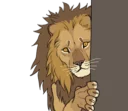 Video sticker 😨 Lion Sticker