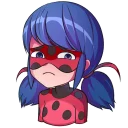 Sticker 😞 Ladybug