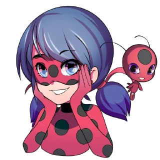 Sticker 😊 Ladybug