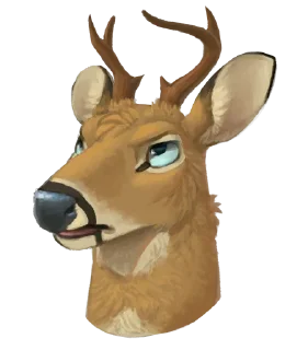 Sticker 😡 Deer Boops