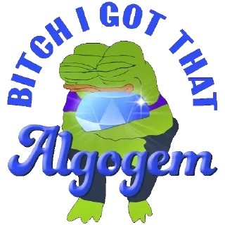 Sticker 💎 algogems 💎