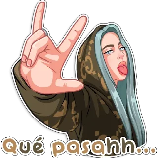 Sticker 🤟 Billie E. - @lpdavidgc