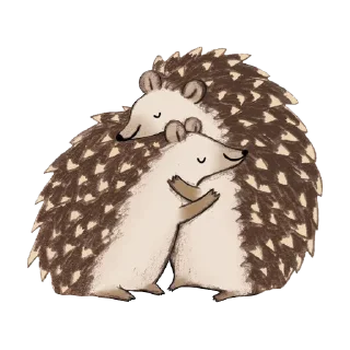 Sticker 🦔 Hugs not Drugs