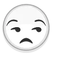 Video sticker 😒 White emoji </@ZEHNLIBOT>