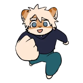 Video sticker 🏃 MilkyTiger