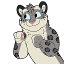 Video sticker 👍 Snow Leopard by @CrazySnep & NowAndLater