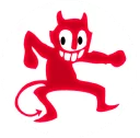 Sticker 😀 Love Satan