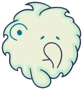 Sticker 😞 ☁️ Shaggy @lennysticker