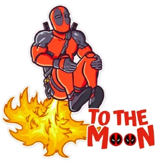 Video sticker ⭕️ DeadPool Inu