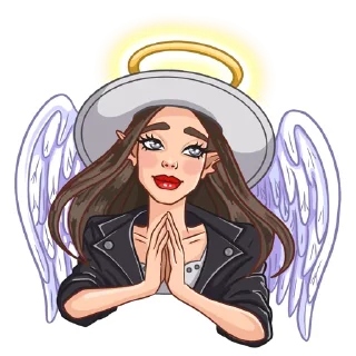 Video sticker 🙏 Lady Gray Hat