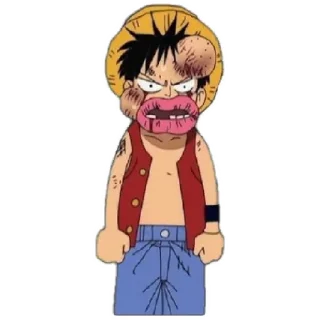 Sticker 😁 One piece