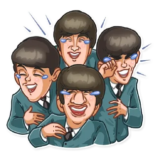 Sticker 😂 The Beatles