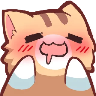 Sticker 😋 Neko's emotes by k3lly01 - ndx