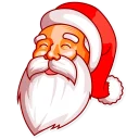 Sticker 😊 Санта Клаус