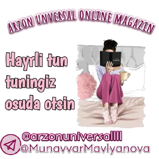 Video sticker 🛍 Arzon unversal online magazin  @Stikeryasisiman