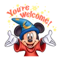 Sticker 😊 Sorcerer Mickey & Friends