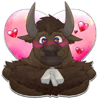 Sticker 🥰 Mannytaur