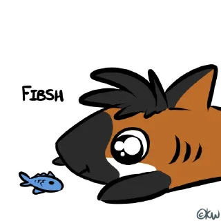 Sticker 🐟 ManedShark