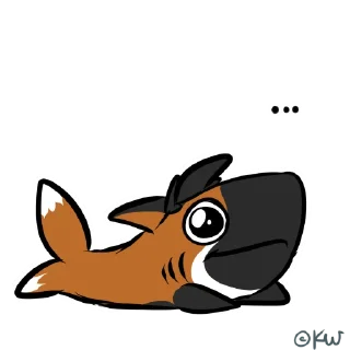 Sticker ❓ ManedShark