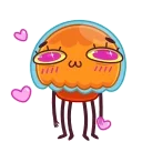 Video sticker 😘 Bob the Jellyfish