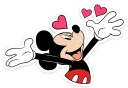 Sticker ❤️ Minnie & Mickey👉 @Stickergram