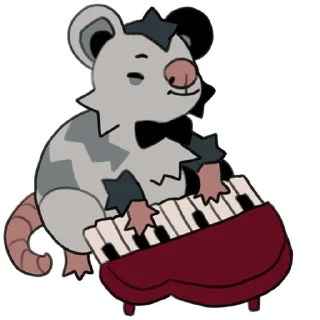 Video sticker 🎹 love_is_stored_in_the_possum