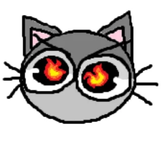 Sticker 🔥 котики эмоджи