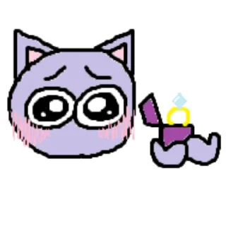 Sticker 💍 котики эмоджи