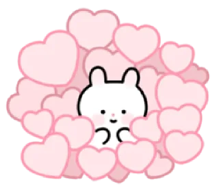 Video sticker 🥰 Soft Bunny  | @cutestickers4you