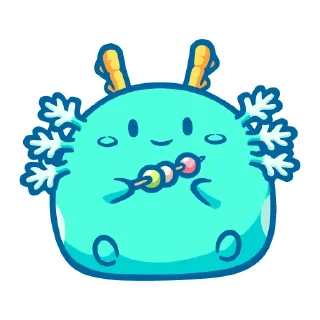 Sticker 🍡 Axie Infinity