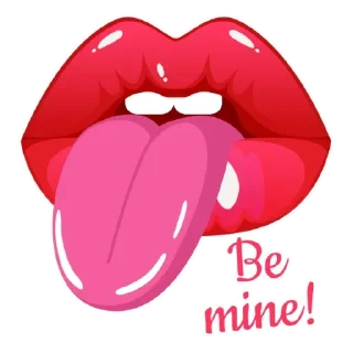 Sticker 🦔 Sexy lips
