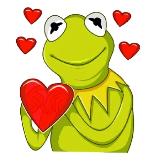 Sticker ❤️ Kermit The Frog