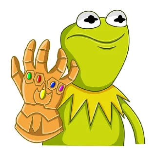 Sticker ✋ Kermit The Frog