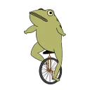 Video sticker 🚴‍♀️ OtGW_frog