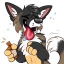 Sticker 🍺 Doggo