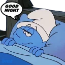 Sticker 🛌 @STIKERFORALL SMURFS I PUFFI