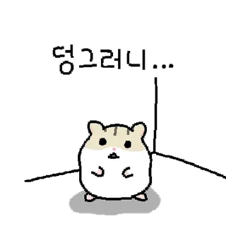 Video sticker 💬 꼬물꼬물 햄랑이 By @KakaoEmoticon