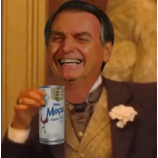 Sticker 🥛 Bolsonaro