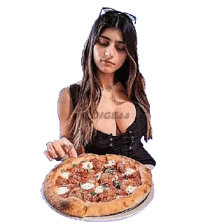 Sticker 🍕 @STIKERFORALL 🇬🇧MIA KHALIFA