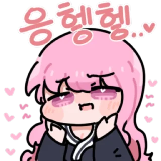 Sticker 😊 자칭천마 투명