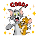 Sticker 👍 Tom & Jerry @PrinceTheKilleR