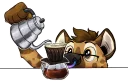 Sticker ☕ coffee yeen