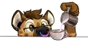 Sticker ☕ coffee yeen