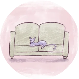 Sticker 🛋 Cats in Circle @besensitive