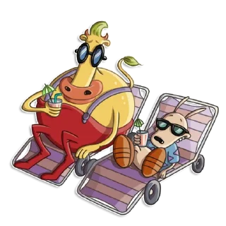 Video sticker 🕶 Rocko's modern life (pack-2)