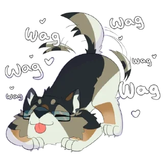 Sticker 👋 LakosTheLittleWolf