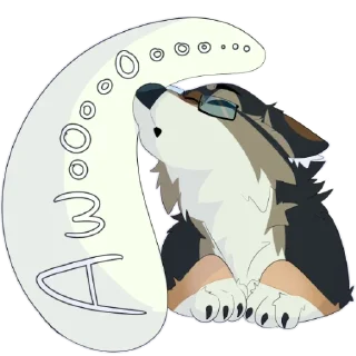 Video sticker 🐺 LakosTheLittleWolf