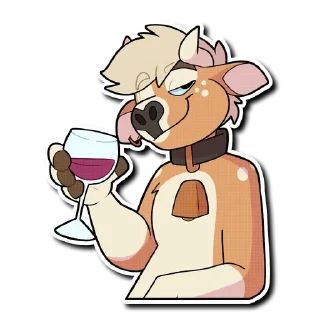 Sticker 🍷 Dairy Lee