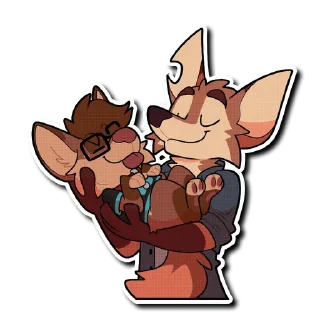 Sticker 🤗 Fox & Tawny